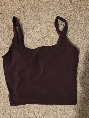 Vuori Plum Crop Tank